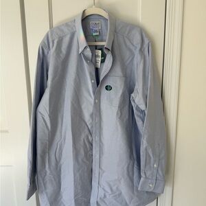 L.L. Bean Men's Light Blue Button-Down Shirt